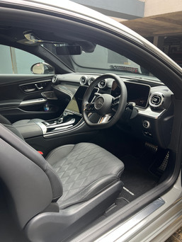 Driver cockpit deep cleaned during mobile car valeting service