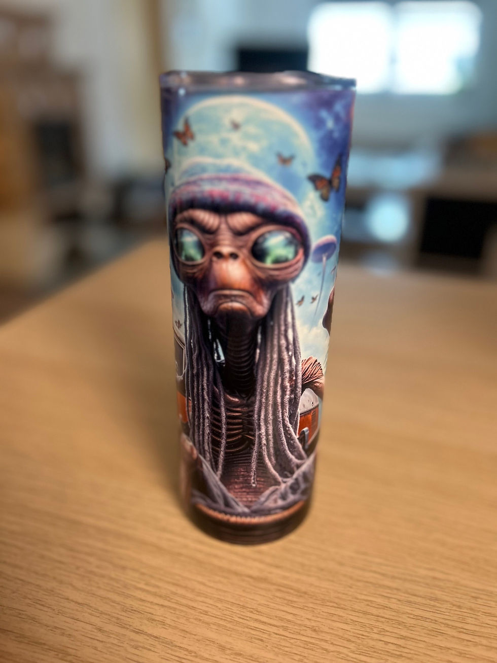 Miniaturbild: Alien Tumbler 590 ml Edelstahl Thermobecher mit Deckel