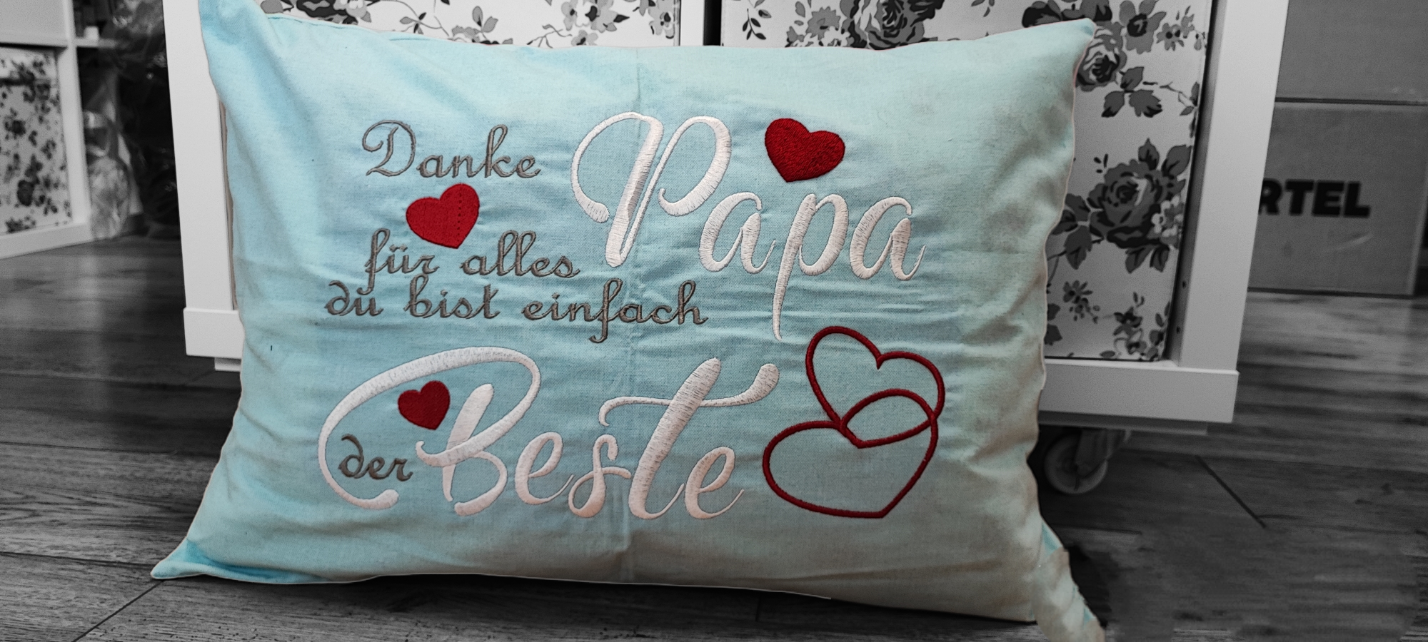 Danke Papa... Kissen