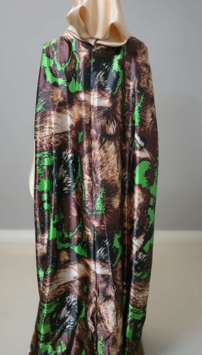 Thumbnail: African Print Inspired Piece Prayer Dress