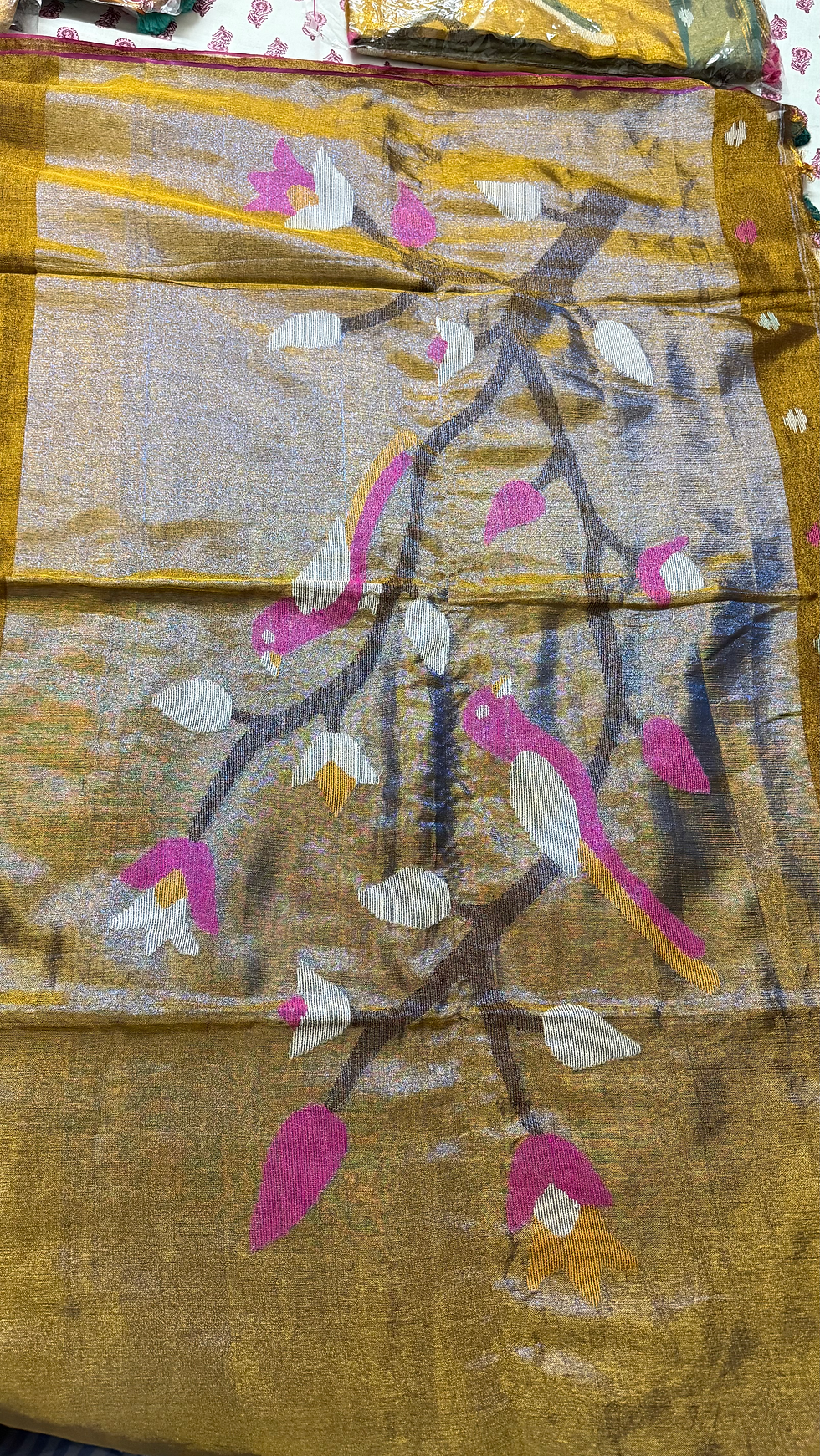 Thumbnail: Contemporary Paithani | Cooper Gold