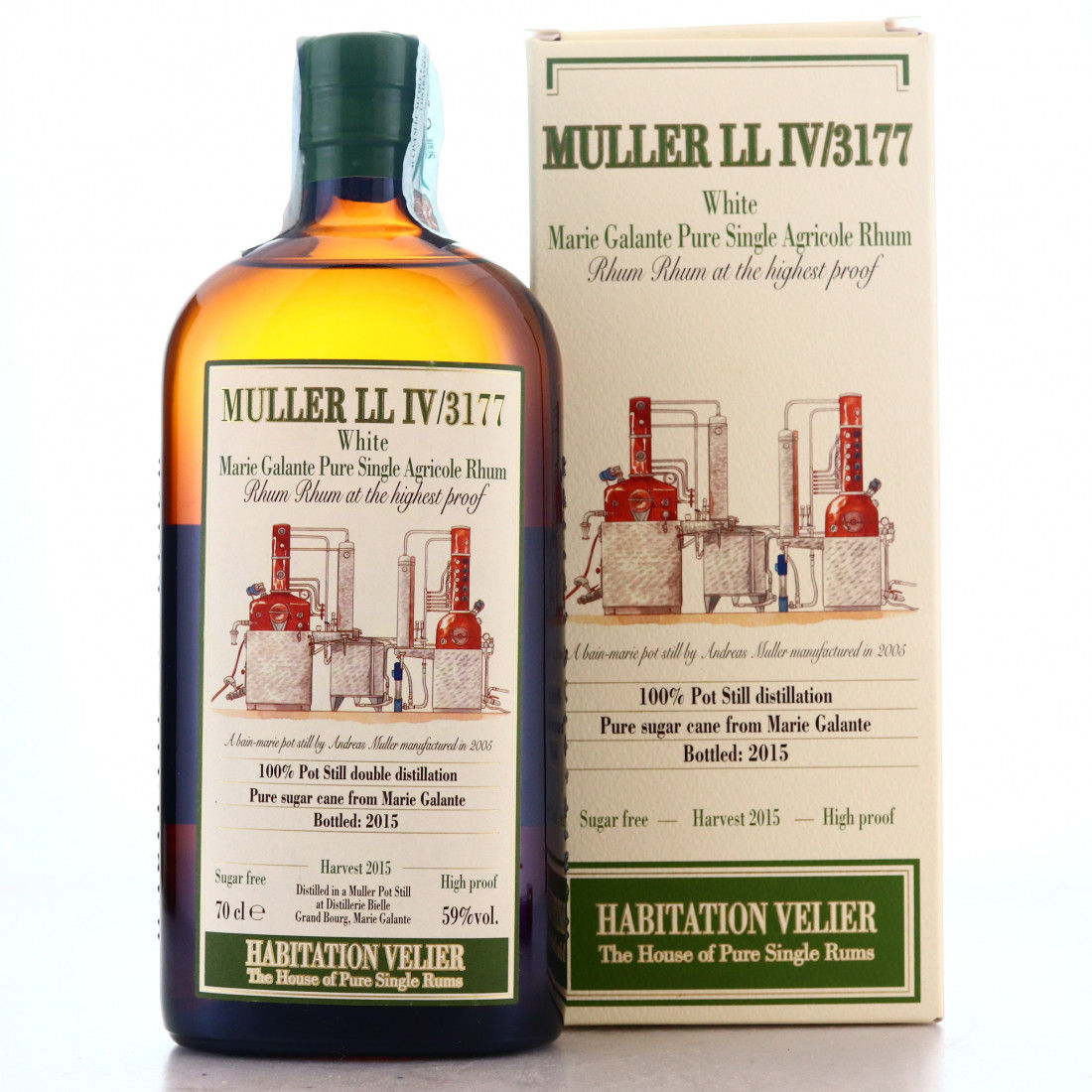 Rhum Muller LL IV/3177 Habitation Velier White 2015