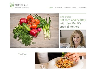 Nutrition Coach Website Template Wix
