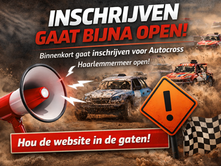 Inschrijven kan binnenkort!