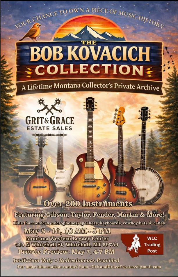 The Bob Kovacich Collection: A Lifetime Montana Collector's Private Archive of Musical Instruments & More