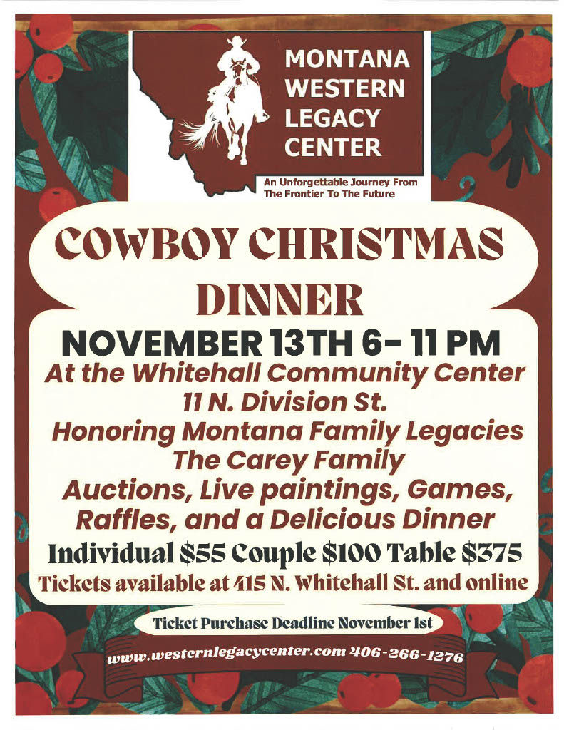Cowboy Christmas Dinner & Fundraiser