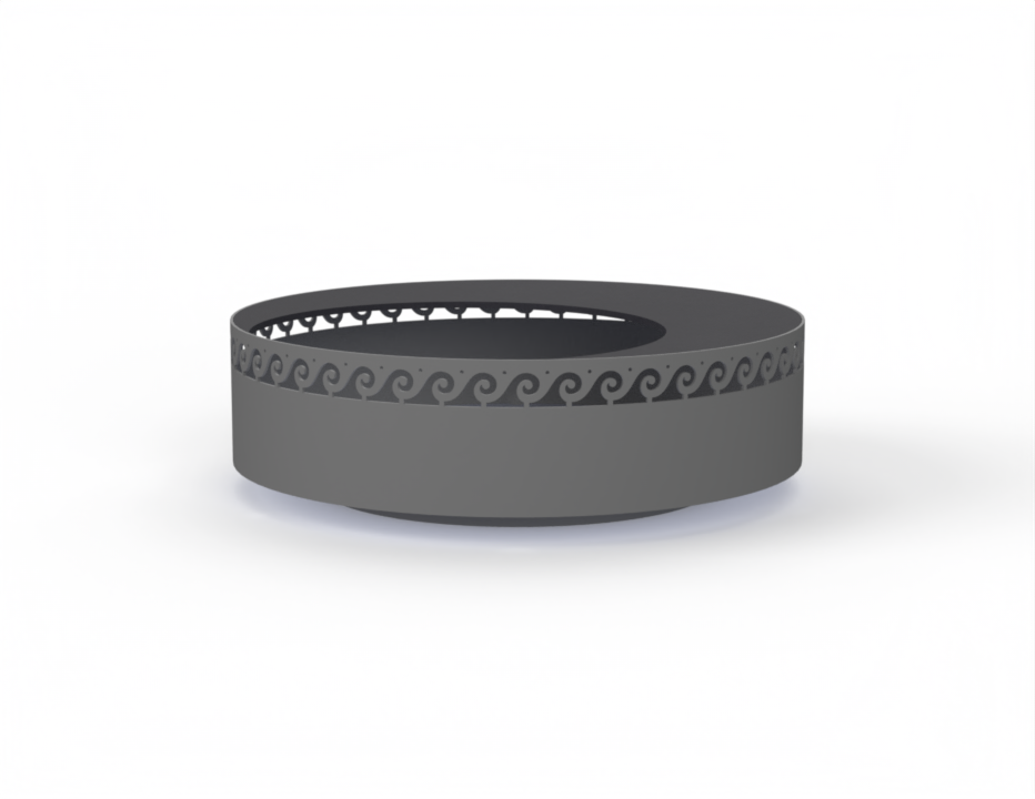 Miniaturbild: "TESTA FLUCTUS" mit Grillring
