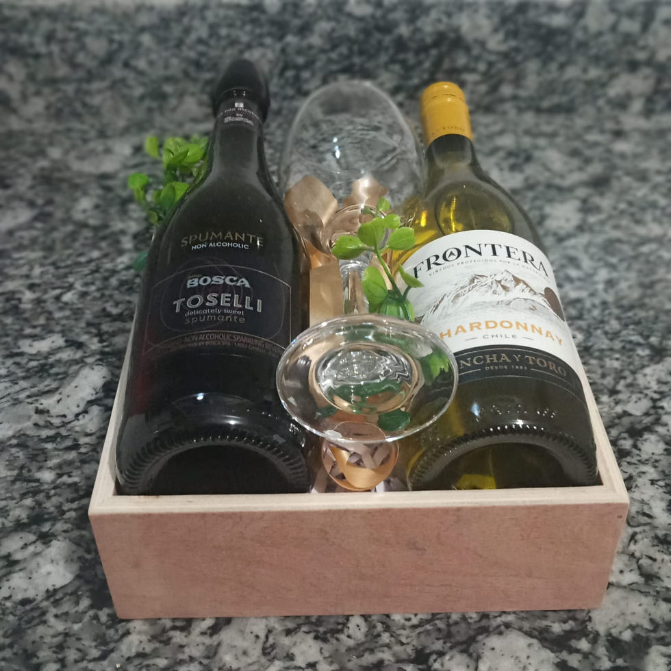 Thumbnail: Double Wine Box (Open Lid)