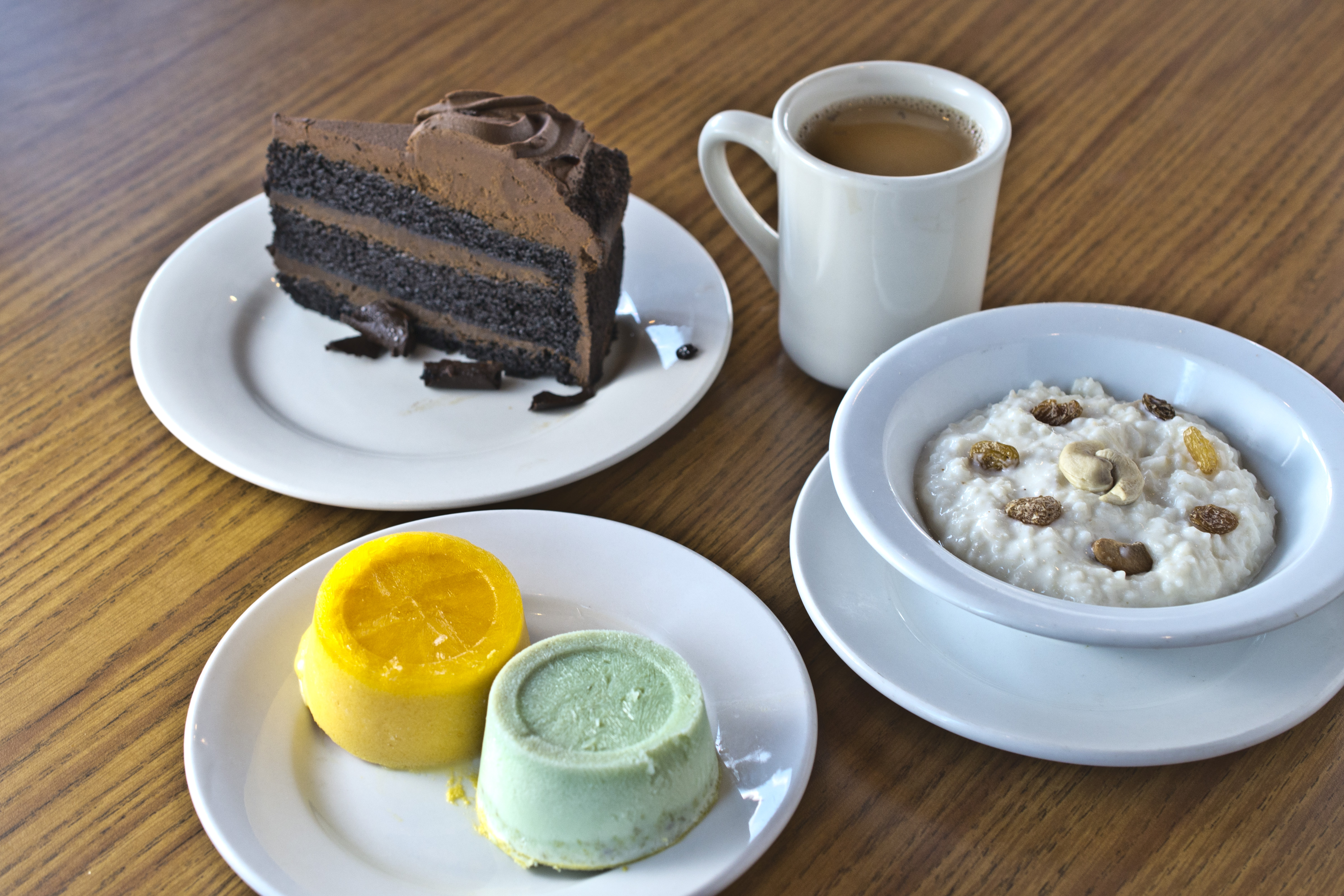 Arranged Food and Objects