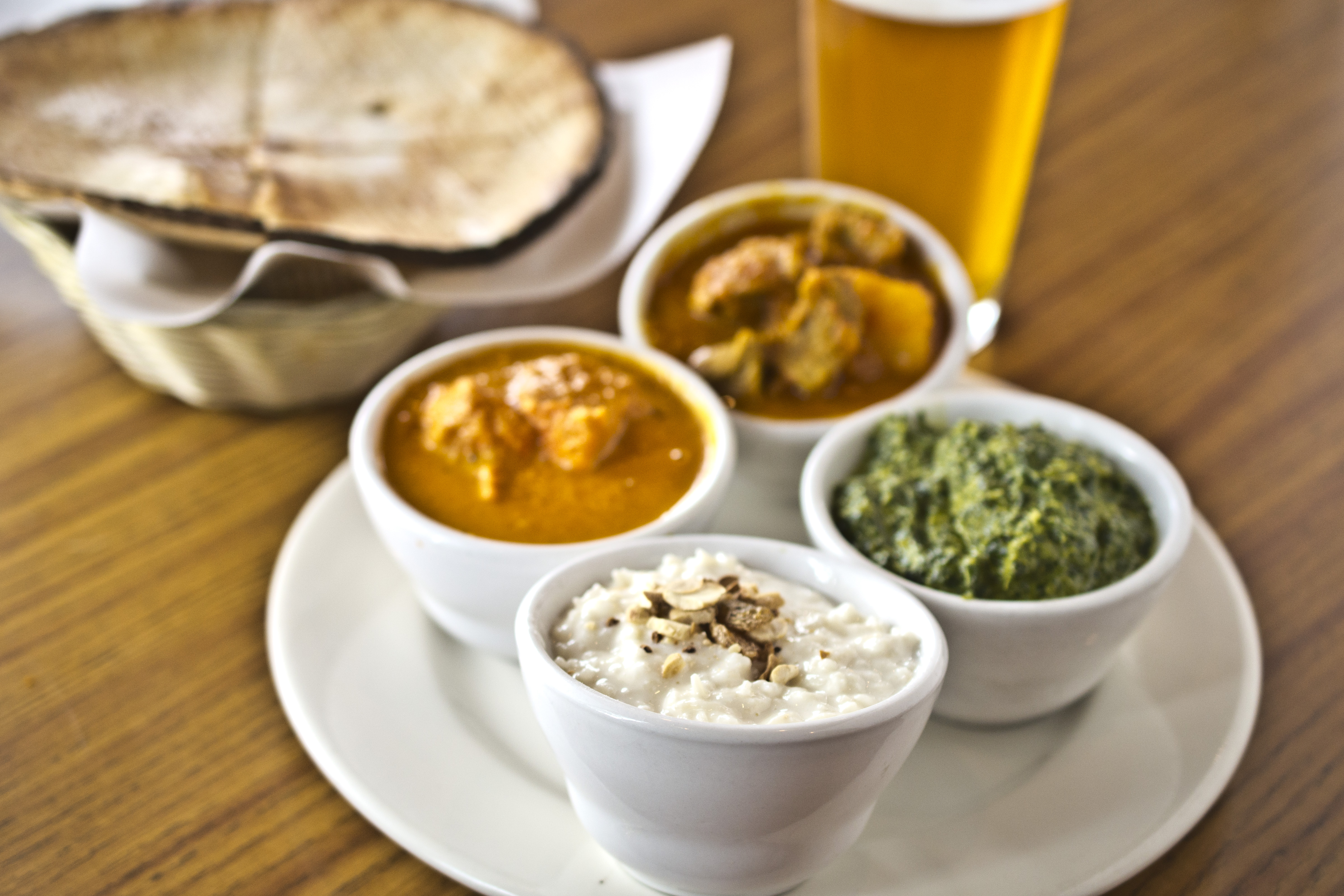Arranged Food and Objects