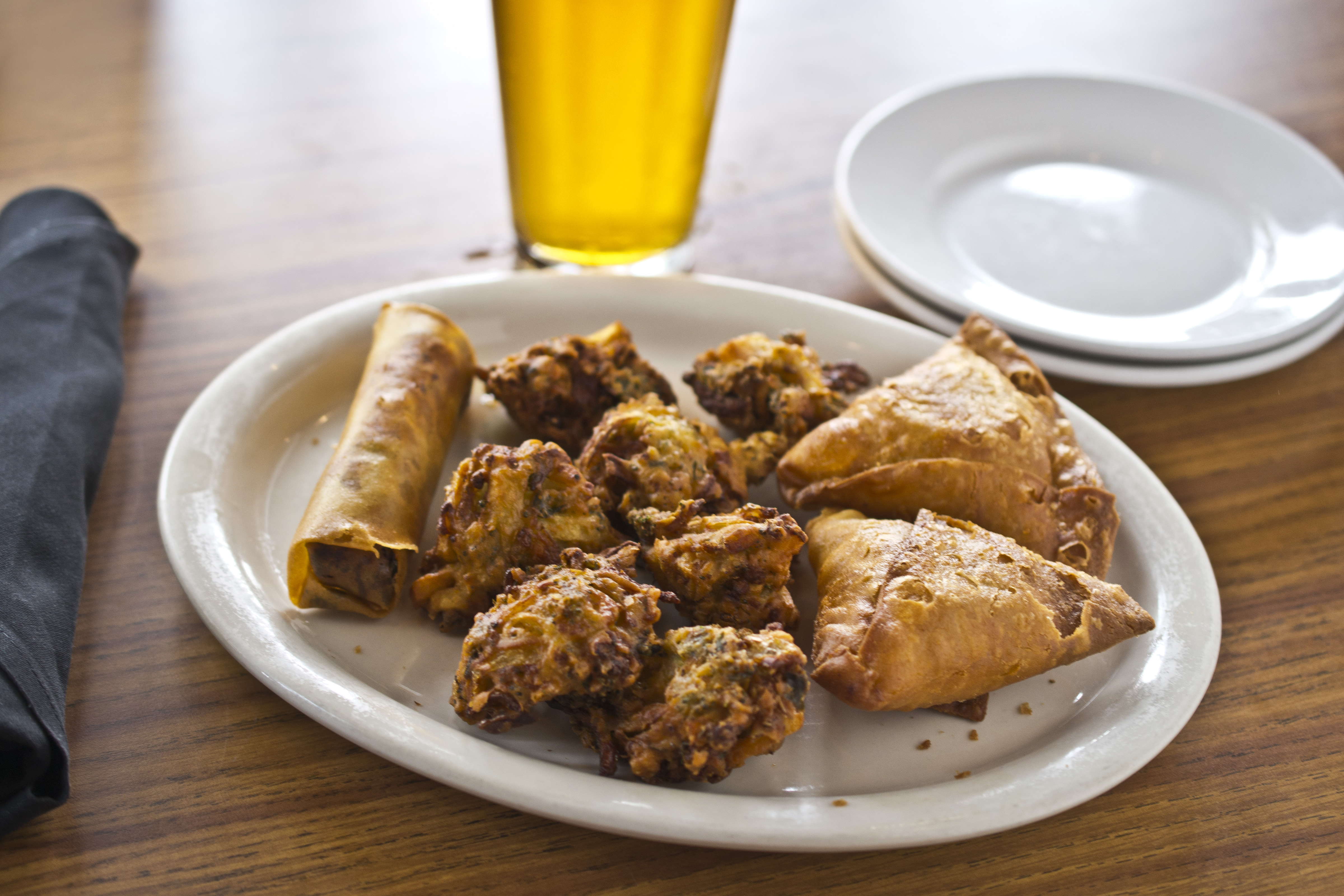 Arranged Food and Objects