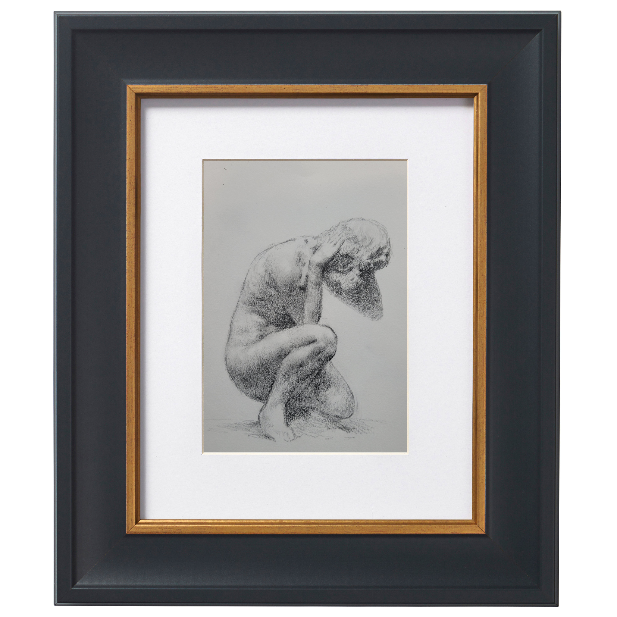 Crouching Sculpture Study