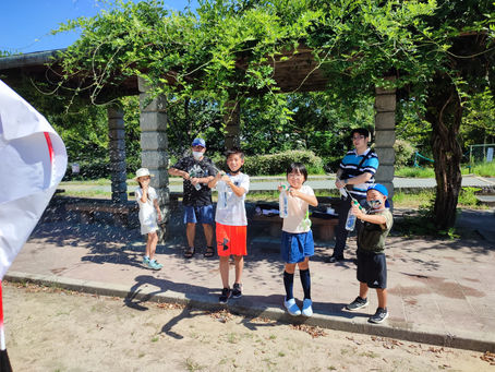 水鉄砲合戦in寝屋川市立五小おやじの会の準備編