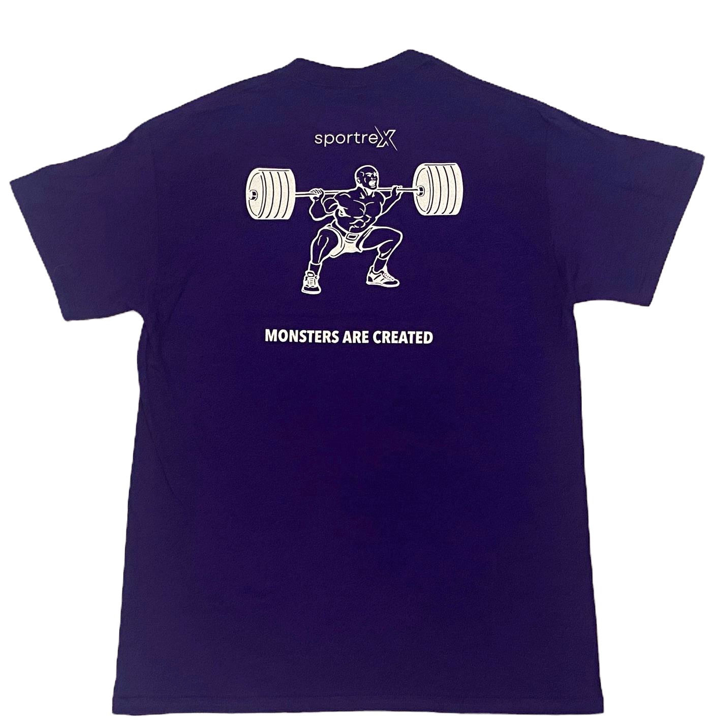 Purple cotton sportrex t-shirt 
