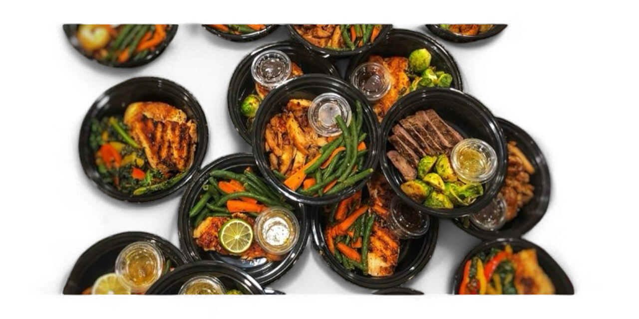 Arranged Food and Objects