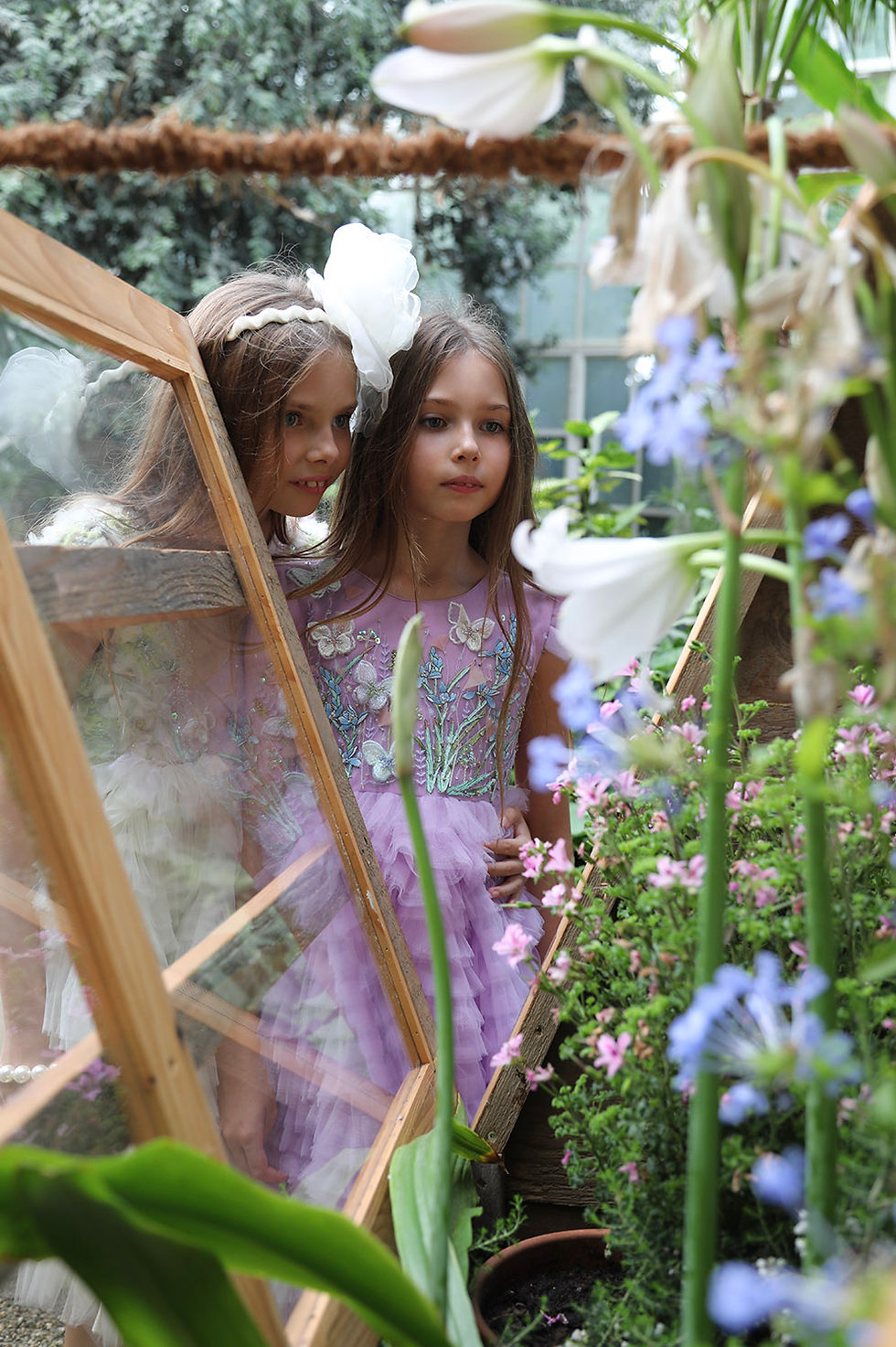 Thumbnail: Lilac Flower Dress /pre-order/