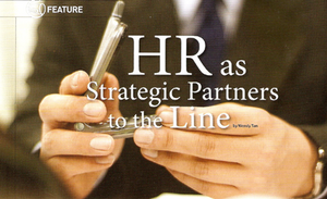 HR as Strategic Partners to the Line
