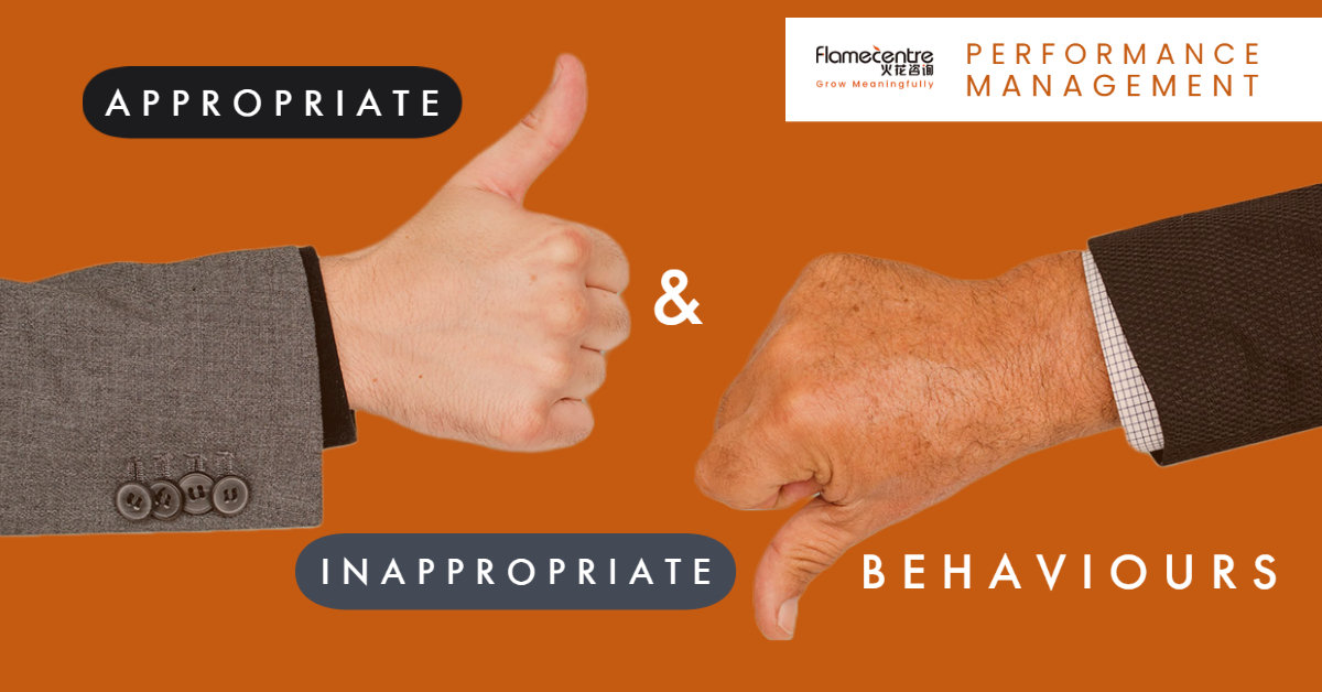 Appropriate and Inappropriate Behaviours | Performance Management
