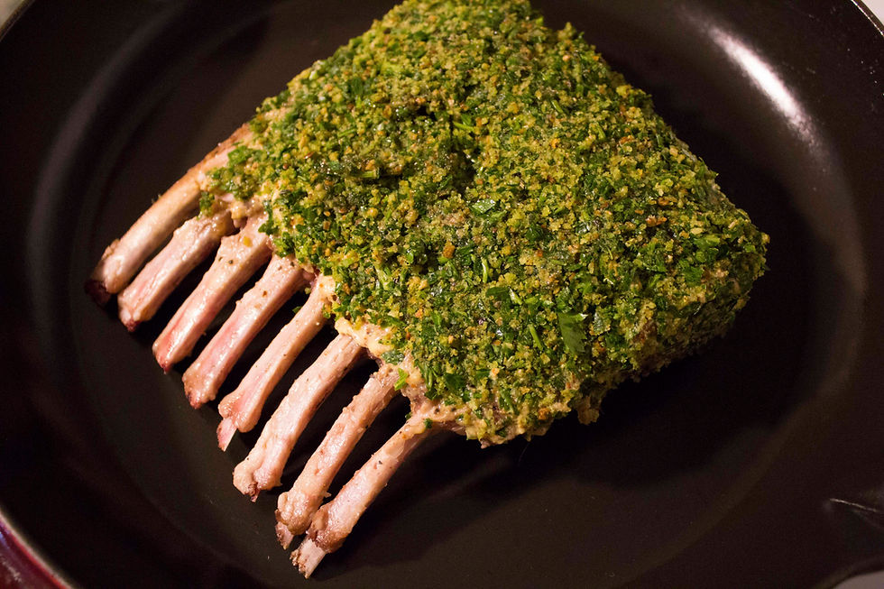 Herb Crusted Rack of Lamb