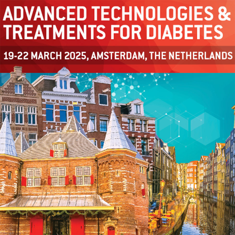 ATTD Diabetes Event 2025 poster for Amsterdam.