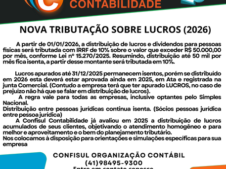 Atenção Contribuinte!