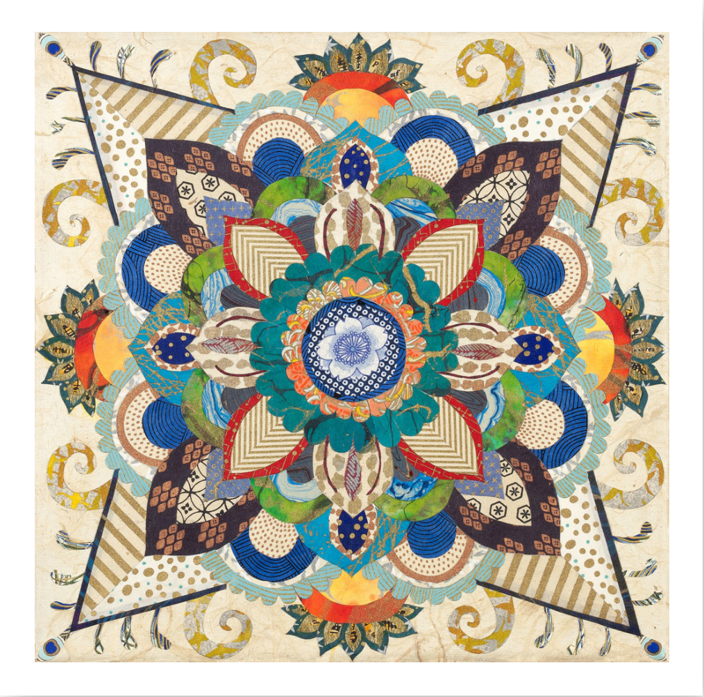 Mandala 16x16 Canvas Print