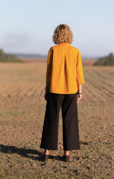 Miniatyrbild: Linneskjorta Gul