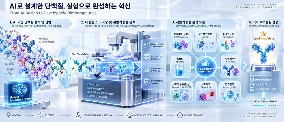 AI기반 단백질 설계, 실험