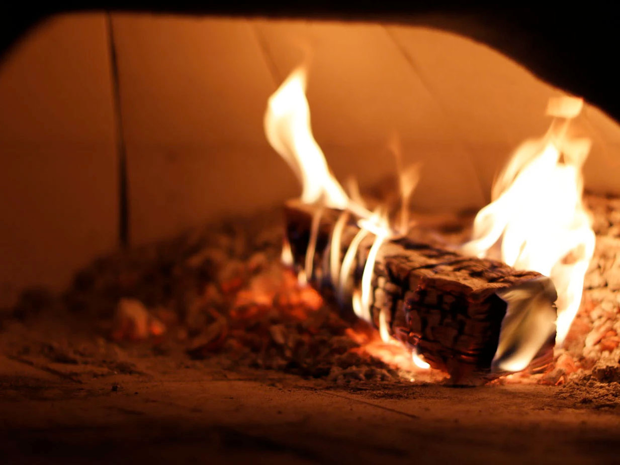 wood-fired oven
