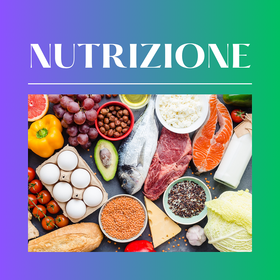 NUTRIZIONE