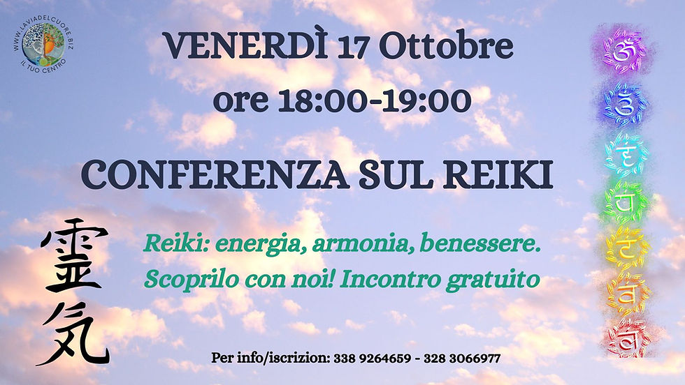 Conferenza Presentazione Reiki