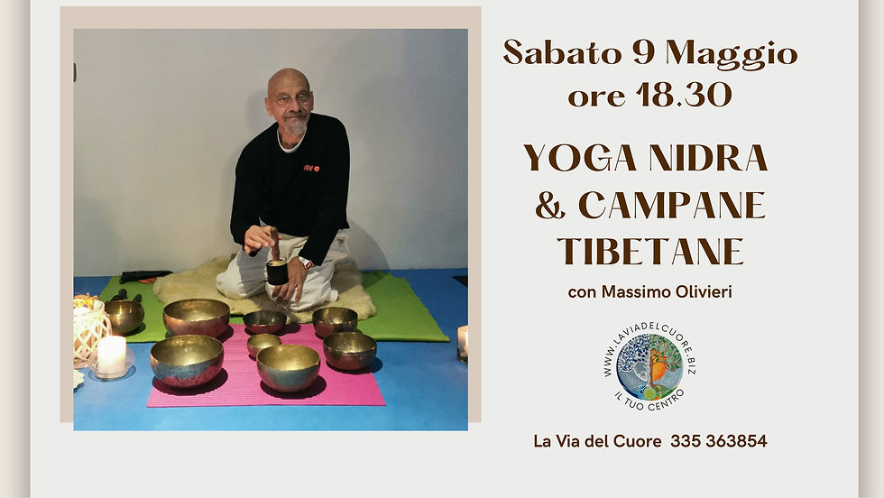 Yoga Nidra e Campane Tibetane