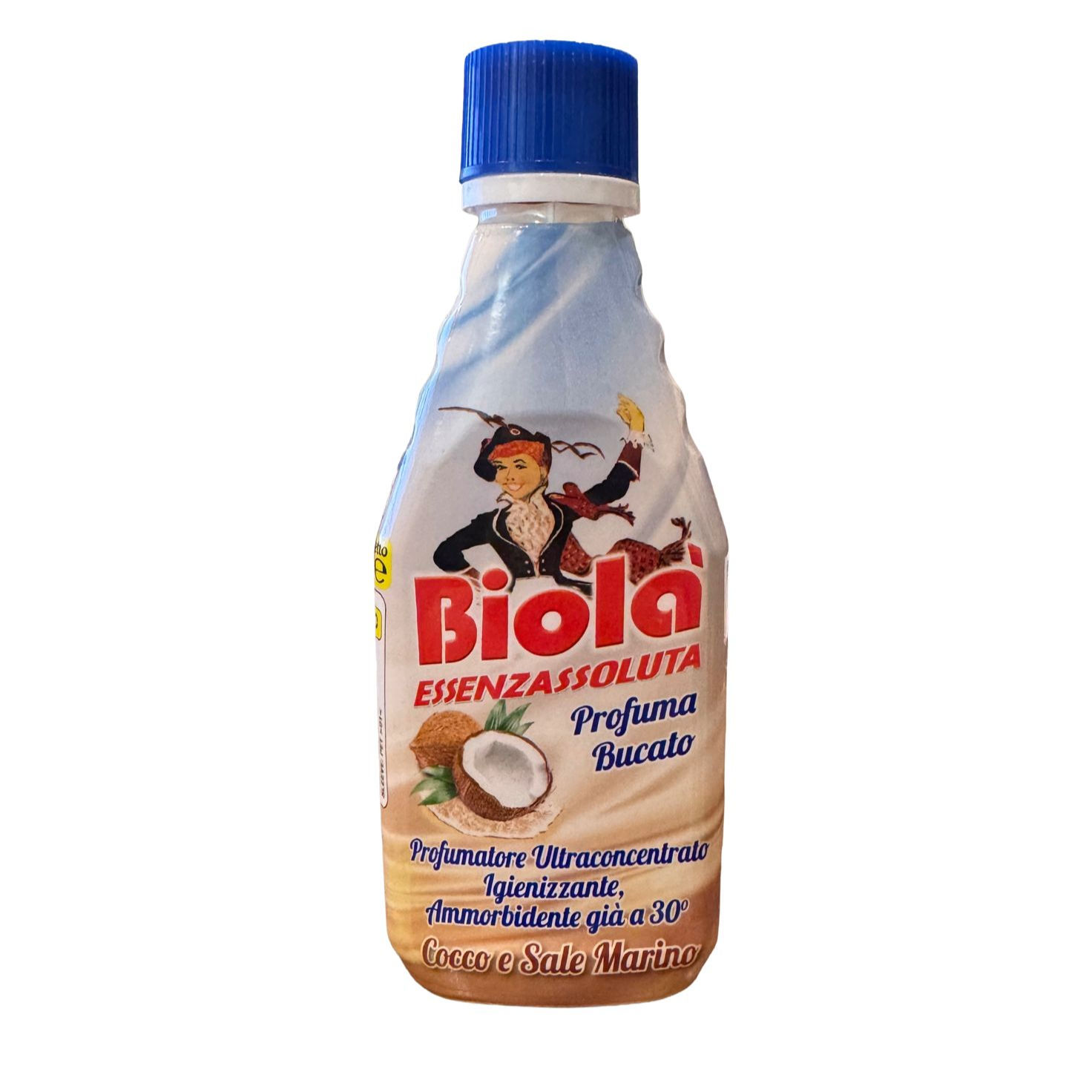 BIOLÀ Fior di Loto e Dalia Ammorbi Cocco e Sale Marino Ammorbidente Igienizzante