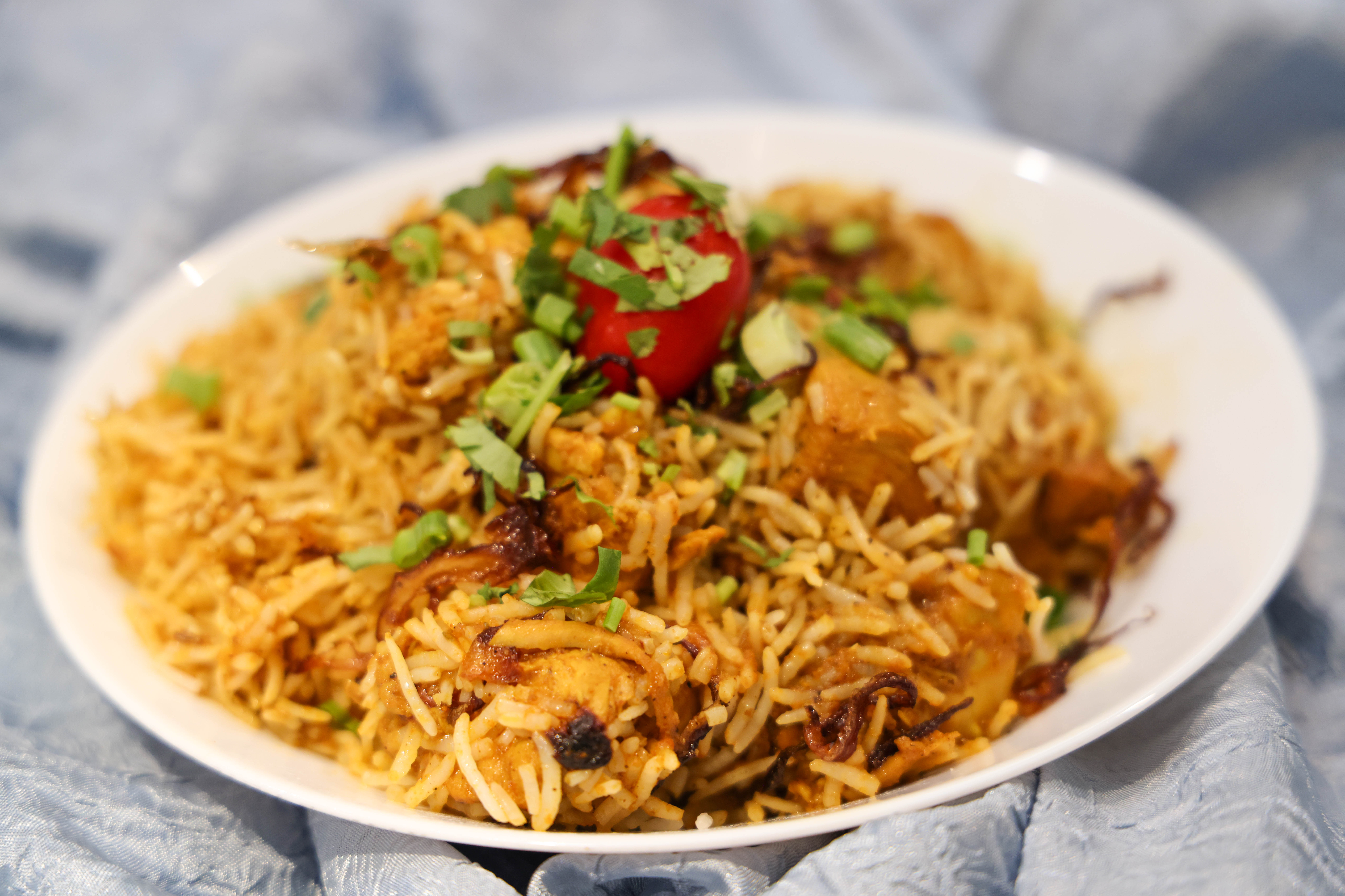 Arranged Food and Objects