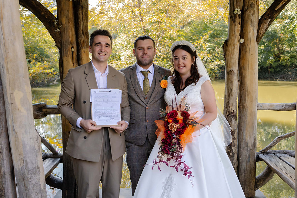               All inclusive elopement package ceremony in Central Park NYC