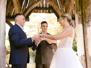 Beautiful elopement ceremony location in Central Park New York