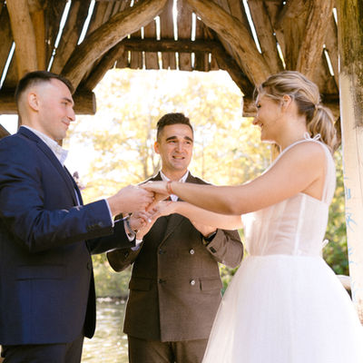 Beautiful elopement ceremony location in Central Park New York