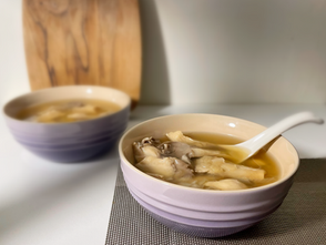 Oyster Mushroom Clear Soup Recipe