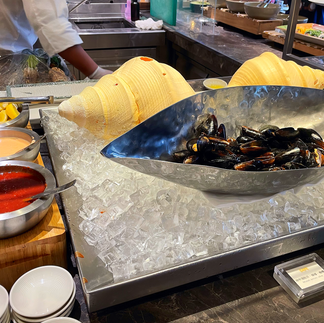 Café Grand Hyatt All You Can Eat Afternoon Tea Buffet, Japanese Food, Mussel, Seafood