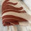 Thumbnail: The Bird shawl XL - Hamra  on Taupe  