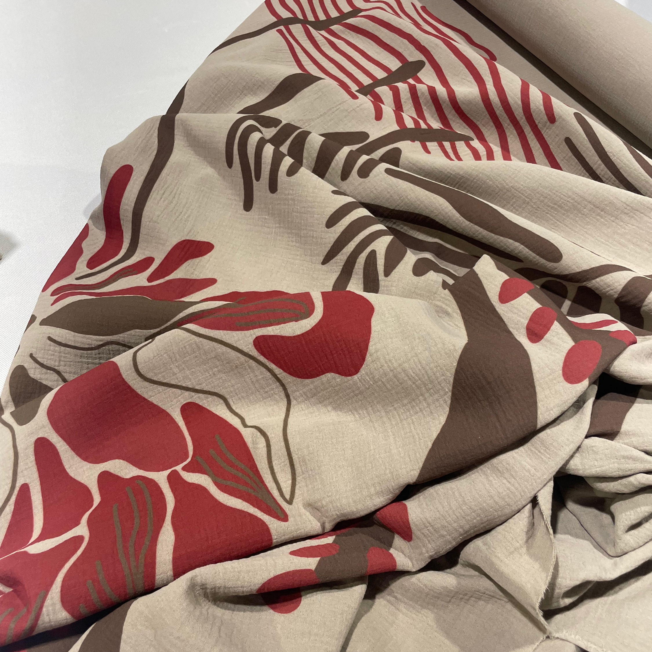 צעיף - שאל לוטוס פראי - קורל 