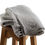 Thumbnail: Yoga Muslin Blanket - Grey