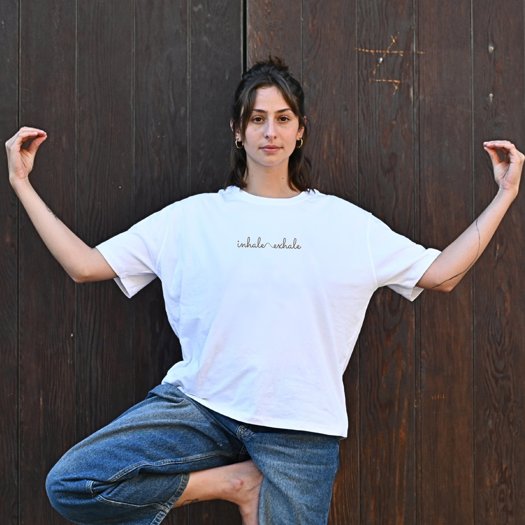 T-shirt - inhale exhale