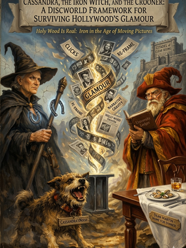 Cassandra, The Iron Witch, and The Crooner: A Discworld Framework for surviving Hollywood's Glamour