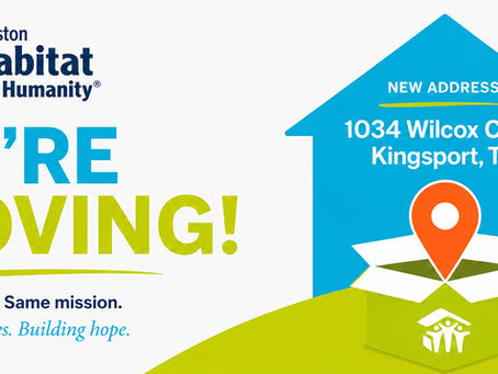 Holston Habitat for Humanity is Moving!