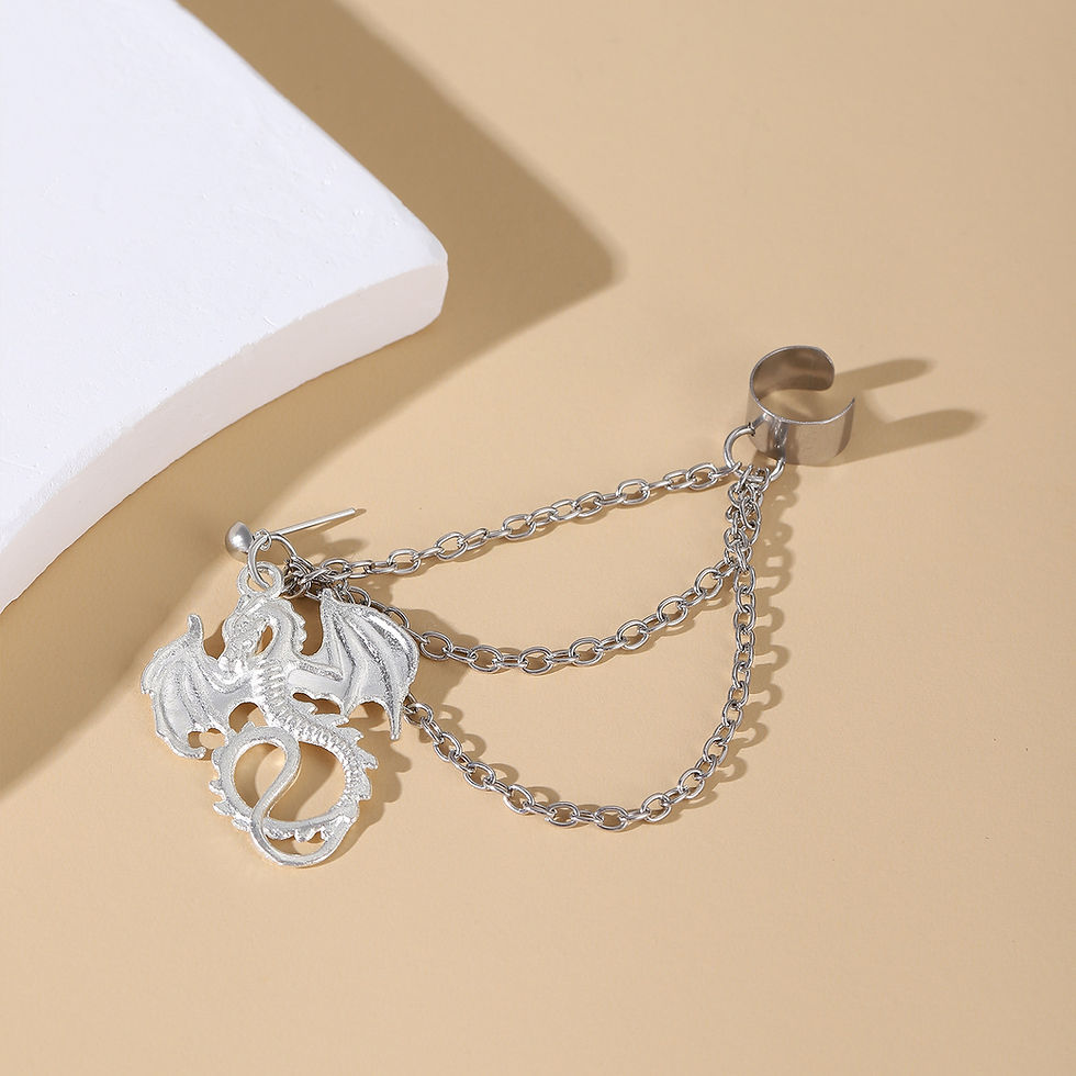 Thumbnail: Dragon Cuff Earring
