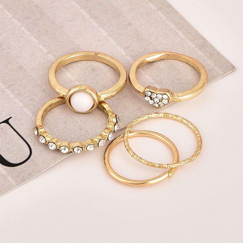 Thumbnail: Sarai Ring Set