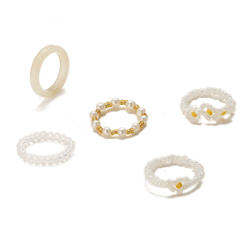 Thumbnail: Dahlia Ring Set