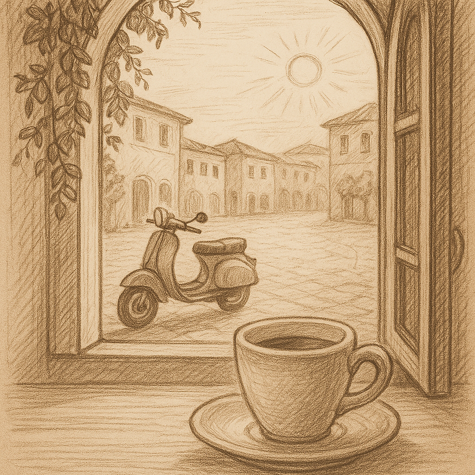 Bruno der innere Kritiker. Espresso Talk. La Nostra Vita. Giuseppe Vazzano