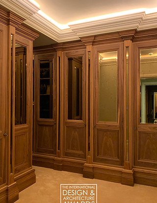 Master walk-in wardrobe